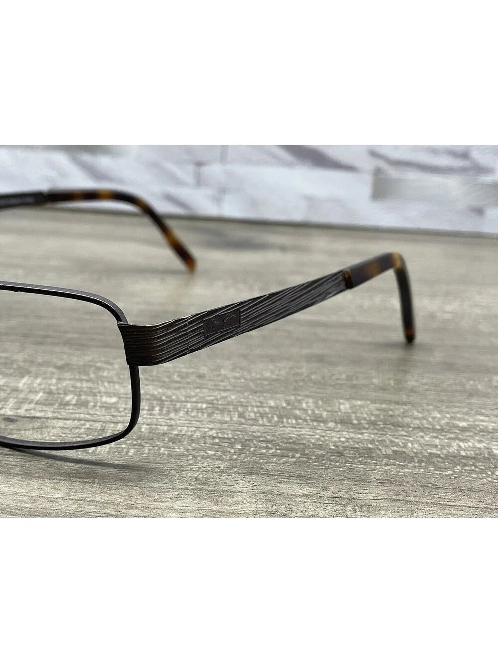Maui Jim MJ-187-01M Castaway Men's 63[]17-130 Large Brown Sunglasses FRAME ONLY